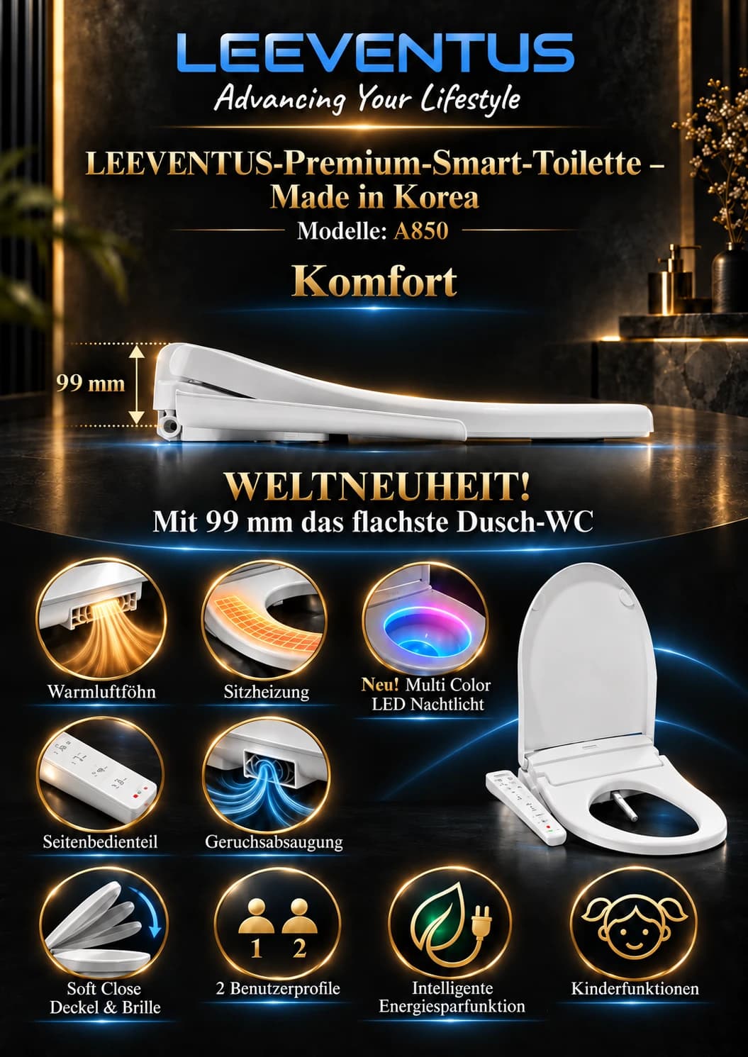 A850 — Komfort