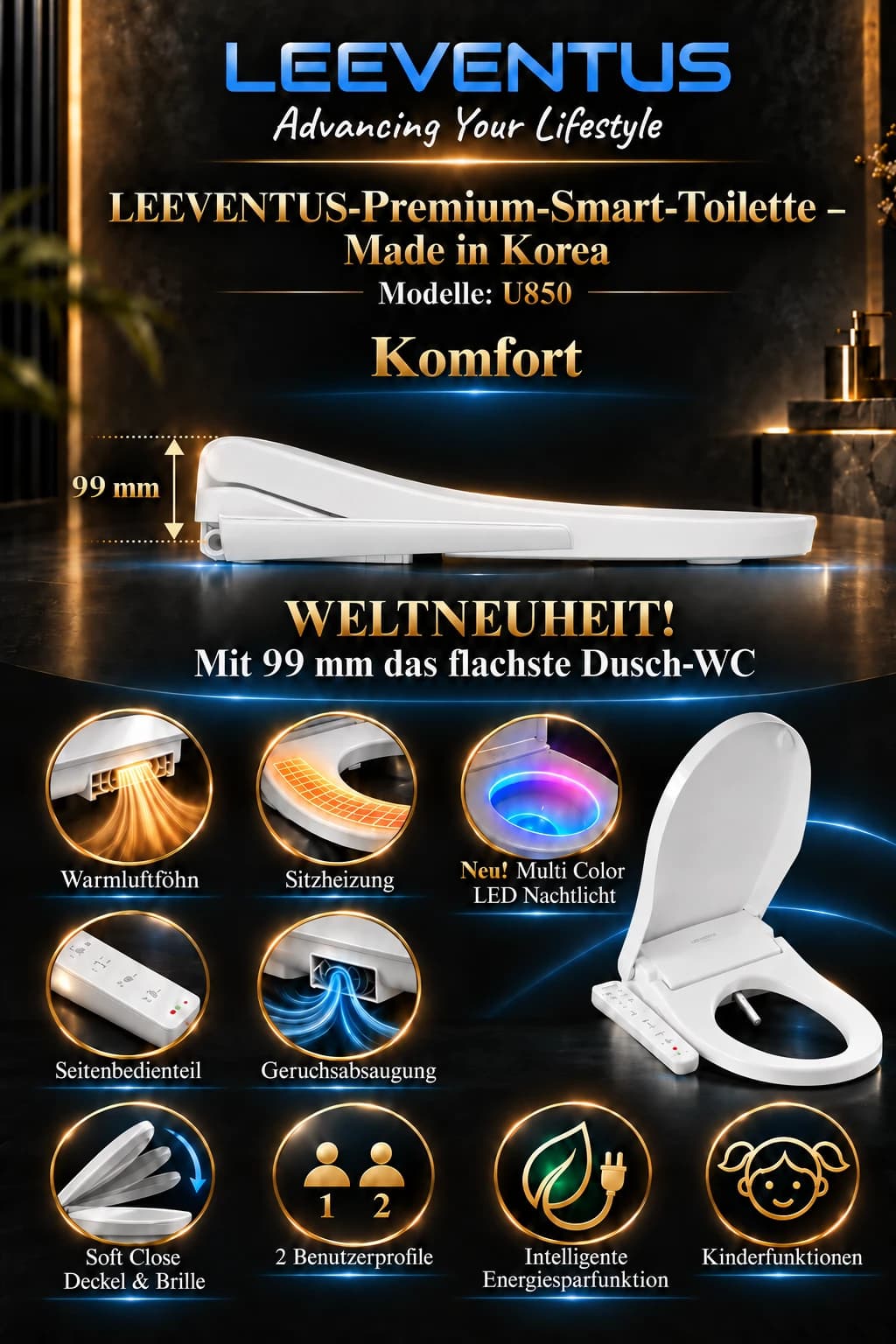 U850 — Komfort