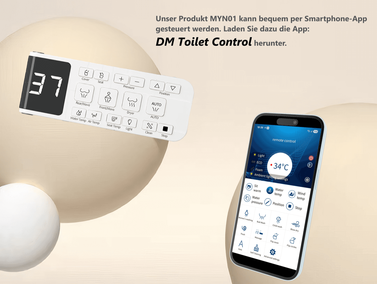 MYN01 — App-Steuerung